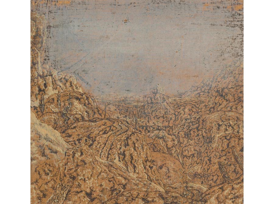 Mountain Gorge Bordered by a Road