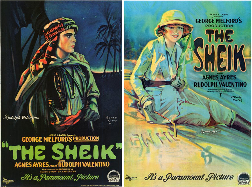 The Sheik posters