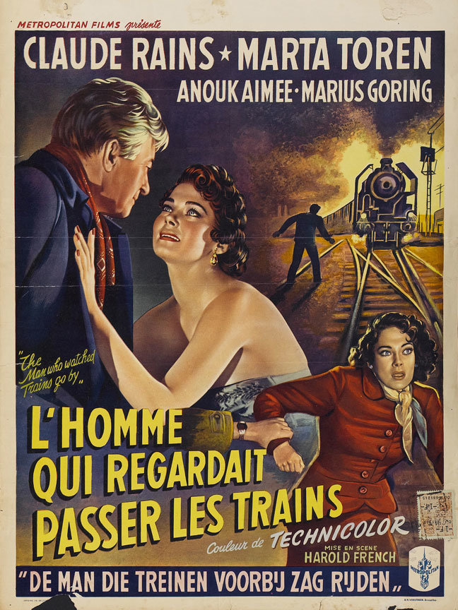 The Man Who Watched Trains go By poster