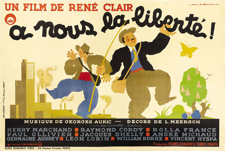 A nous la liberte poster