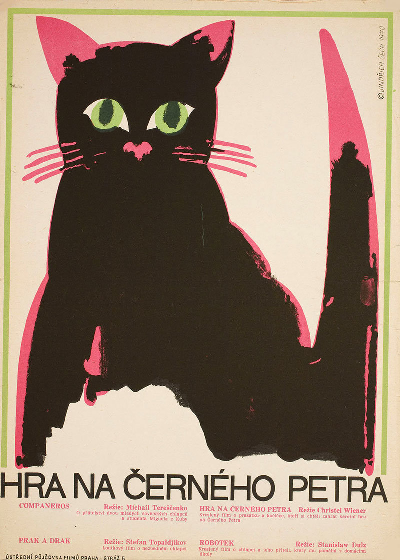 Movie Poster of the Week Cats in Czech and Polish Movie