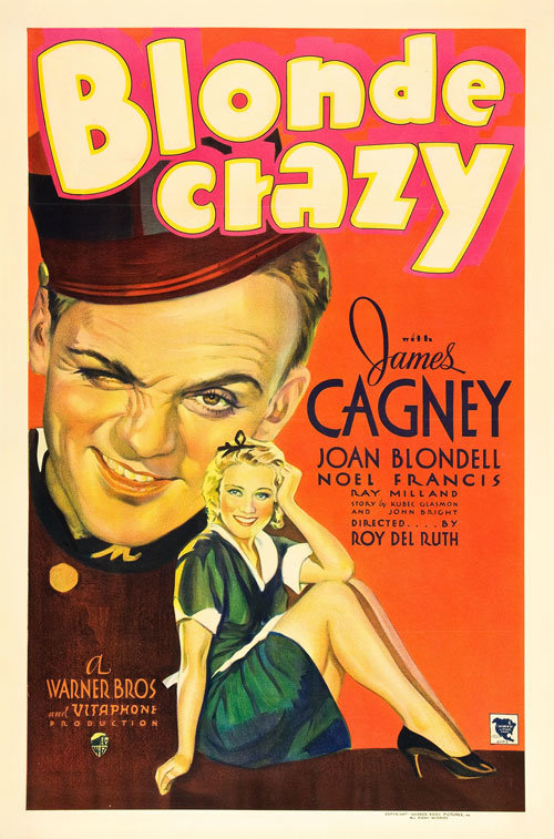 Blonde Crazy Poster