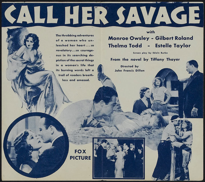 Call Her Savage poster