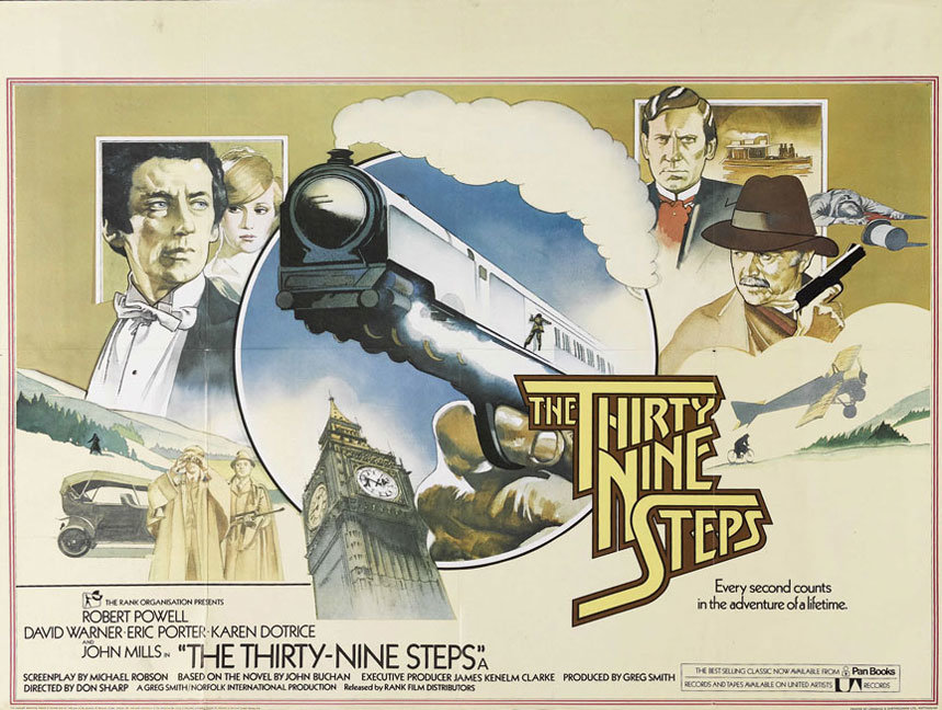 The 39 Steps poster