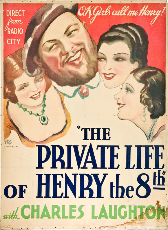 The Private Life of Henry VIII poster