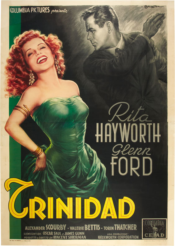 Lester Glenn Ford >> Movie Poster of the Week: The Rita Hayworth posters of ... Lester Glenn Ford >> Movie Poster of the Week: The Rita Hayworth posters of ...