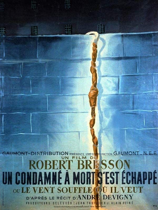 A Man Escaped poster