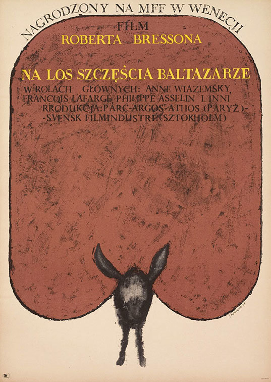 Au hasard Balthazar poster