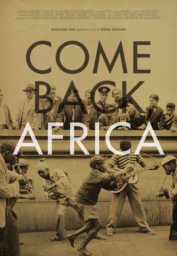 Come Back Africa poster
